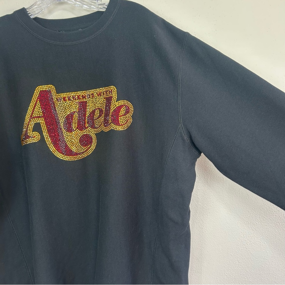 Weekends With Adele Rhinestone Crewneck Sweatshir… - image 7